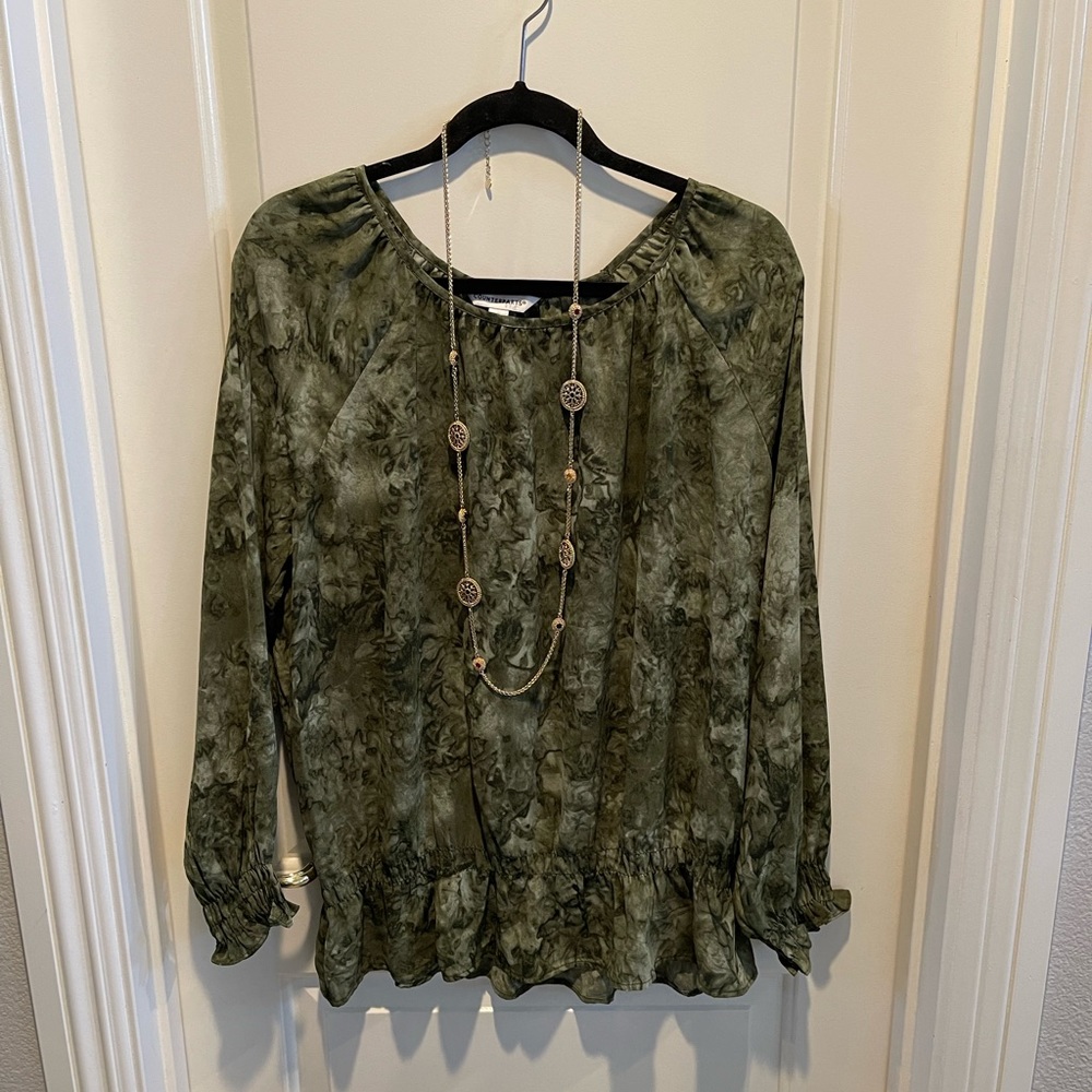 Counterparts Light Long Sleeve Blouse